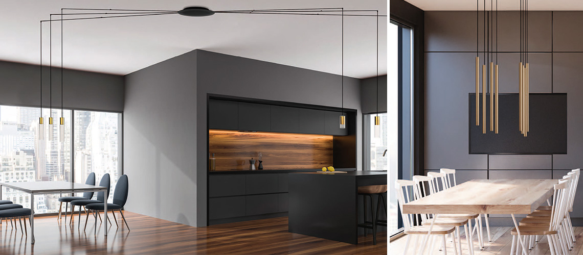 Stel je eigen hanglamp samen Stel je eigen hanglamp samen | NOVO, design de designlamp